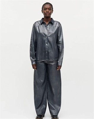 Metallic Christel Jeans - Gun Metal 